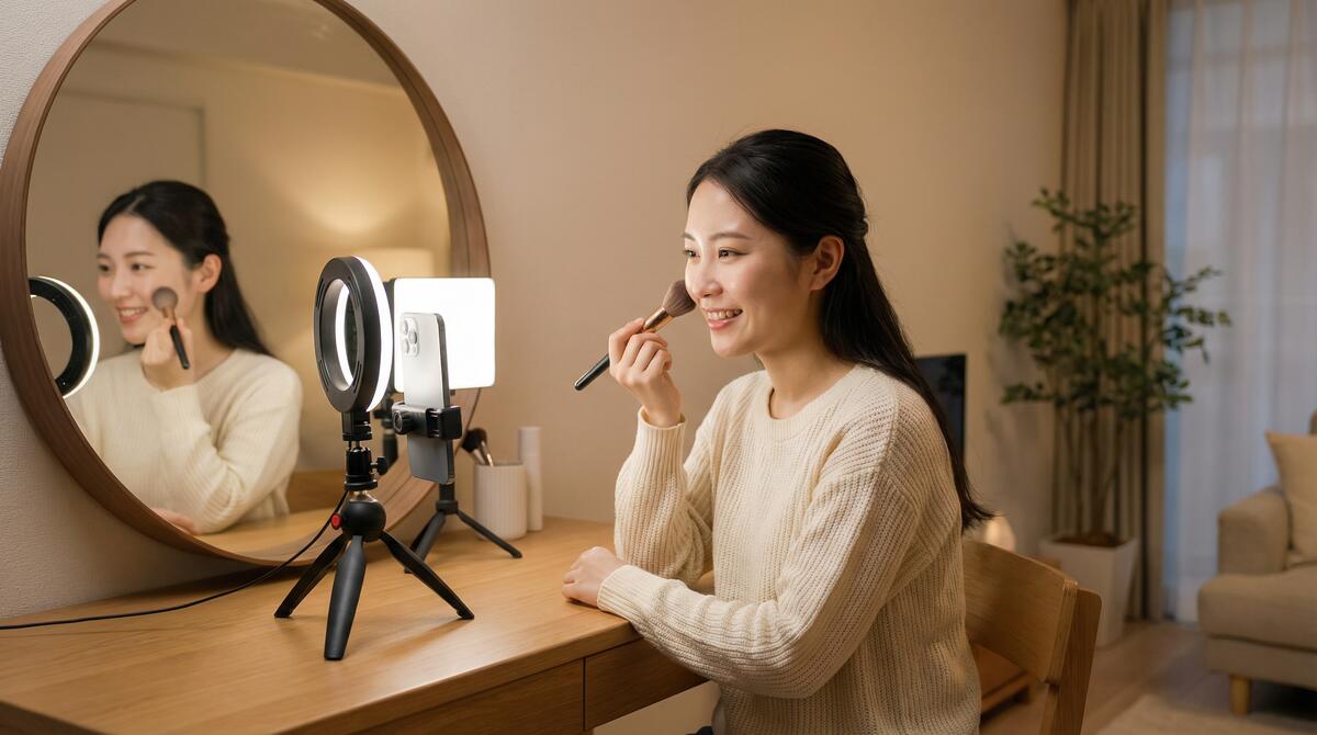 17c一起草美妆视频教程